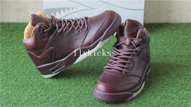Air Jordan 5 PREM Burgundy Bordeaux